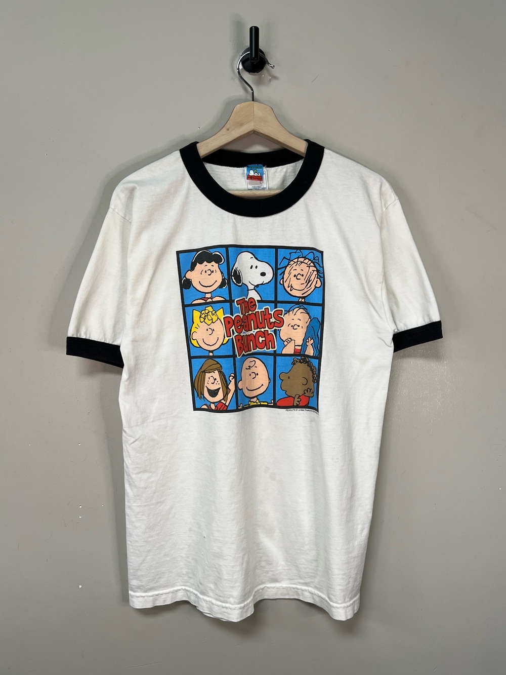 Retro Peanuts Ringer T Shirt